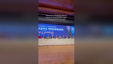 AK Parti Bursa'dan bayramlaşma programı: Yerel ve küresel gündem değerlendirildi