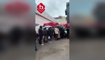 Bursa'da bayram klasiği! İskender kuyruğu metrelerce uzadı...