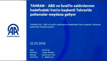 İran'ın başkenti Tahran'da patlamalar meydana geldi