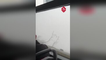 Bursa'nın o ilçesinde göz gözü görmüyor! Araçlar zor ilerledi...