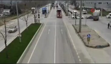 Bursa'da ihlal yapan araçlar havadan yakalandı!