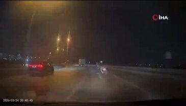 Bursa'da yürekleri ağza getiren kaza! Metrelerce savruldu...