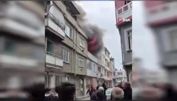 Bursa'da yangın alarmı! Mahallede panik yaşandı...