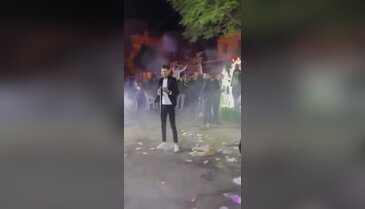 Eğlenceniz batsın! Görüntülere büyük tepki var