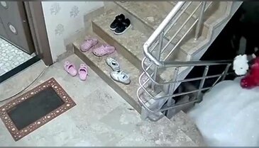 Düğün sonrası evlerinde baş başa kalmak isteyen gelin ve damada soğuk duş!
