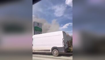 Bursa'da korkutan fabrika yangını! Dumanlar gökyüzünü sardı