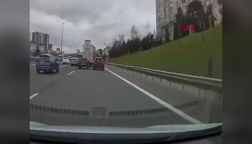 Ümraniye'de aracından inip sürücüye saldıran şüpheli cezadan kaçamadı...