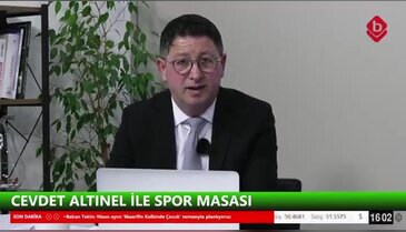 Cevdet Altınel ile Spor Masası 27 Mart 2026 Süper Lig Eski Hakemi Cem İyihuylu