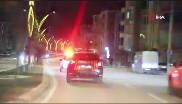Aksaray'da film sahnelerini aratmayan kovalamaca kamerada