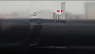 Trafikte çıkan tartışmada yumruklar konuştu! Saniye saniye kamerada...