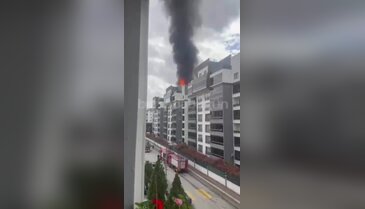 Bursa'da büyük yangın! Dumanlar şehrin birçok noktasından görüldü