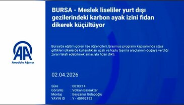Bursalı gençlerden doğaya katkı! Karbon ayak izini fidanlarla telafi ettiler