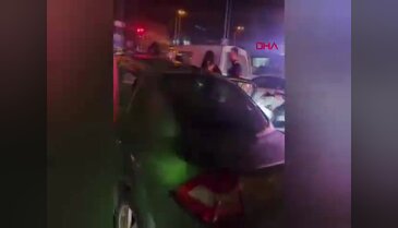 Bursa'da zincirleme kaza sonrası yaralılar ekiplere direndi