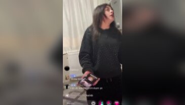 TikTok rezillikleri bitmek bilmiyor! Canlı yayında evi terk etti