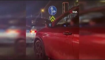 Bursa'da tepki çeken anlar! Çocuğuyla kilometrelerce araç kullandı