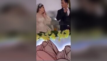 Düğünde skandal hareket! Damat sinirlenip, geline tokat attı
