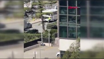 İsrail Konsolosluğu önünde çatışma çıktı! Yaralı polislerimiz var...
