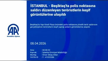 İstanbul'da polis noktasına saldıran teröristlerin keşif görüntüleri ortaya çıktı!
