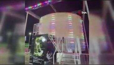 'Sıfır yer çekimi' can aldı! Lunaparkta dehşet anları kameralara yansıdı...