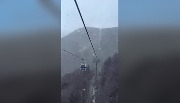Uludağ Nisan ortasında beyaza büründü!