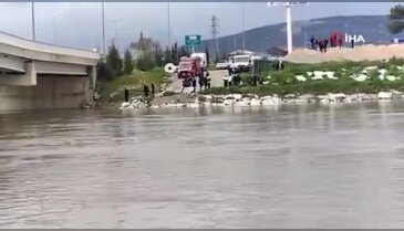 Bursa'da korkunç olay! Dere yaşlı adamı yuttu