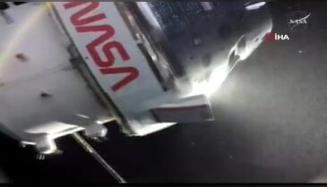 NASA'nın tarihi görevinde 4 astronot Dünya'ya ulaştı!