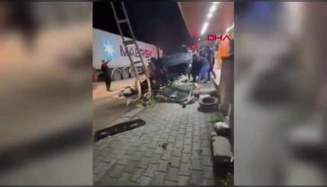 Zincirleme kaza sonrası ortalık savaş alanına döndü!