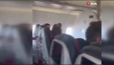 THY uçağında korku dolu anlar! Yolcular ecel terleri döktü