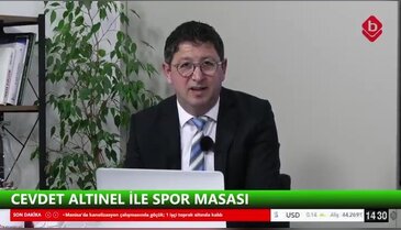 Cevdet Altınel ile Spor Masası 17 Nisan 2026 Teknik Direktör Ömer Erdoğan