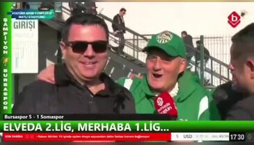 Bursada Bugün canlı yayınına sürpriz konuk! Şampiyonluğu beraber kutladılar...