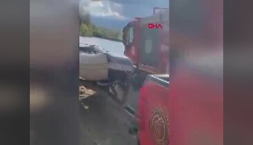 Bursa'da bitkilerin arasında mahsur kaldılar! Ekipler yetişti