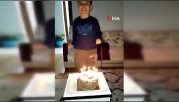 Okul saldırısında hayatını kaybeden Adnan'ın doğum günü görüntüleri ortaya çıktı!