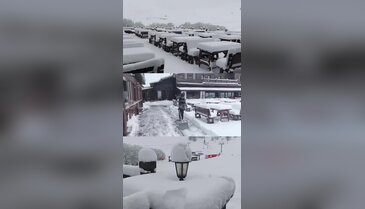 Bursa'da bahar karı! Ortalama 25 cm...