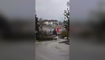 Bursa'da pes dedirten görüntü! Ters şeritte ilerledi...