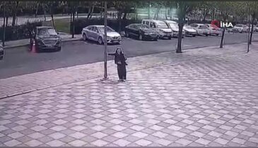 Polis memurunun dikkati hayat kurtardı! O anlar kamerada...