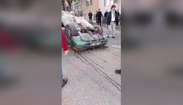 Bursa'da korku dolu anlar: Yokuşta facianın eşiğinden dönüldü!