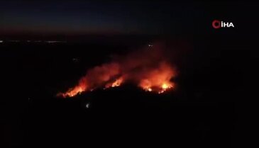Orman yangınında 7 saat geride kaldı! Alevler kontrol edilemiyor...