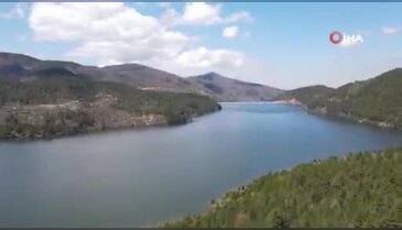 Bursa'da yağışlar barajı doldurdu! Dereler coştu