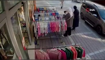 Esnaftan hayat kurtaran Heimlich manevrası! O anlar kamerada...
