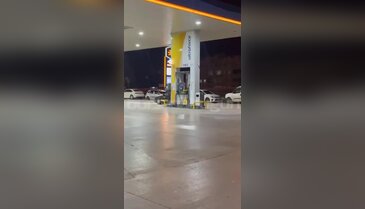 Bursa'da akaryakıt istasyonunda drift! O anlar kayda alındı...