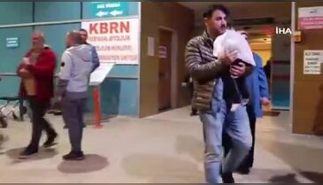 Bursa'da bebek merdivenden yuvarlandı!