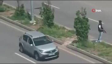 Diyarbakır'da dehşet anları cep telefonu kamerasına yansıdı
