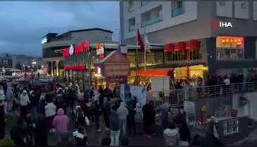 Öğrenci yurdunda yangın paniği: Öğrenciler sokağa döküldü