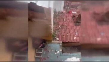 Bursa'da firari polisle saklambaç oynadı! Çatıda saklanırken yakalandı...