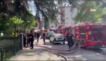 Bursa'da mahalleli sokağa döküldü! Hastanenin yanında yangın paniği