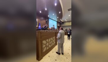 BUSKİ Genel Kurulu'nda su tartışması! Vatandaş salona daldı, ortalık bir anda karıştı...