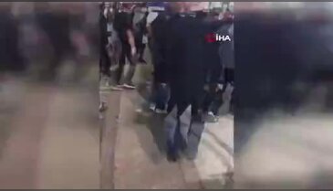 Çay içmeye geldiler, fren yerine gaza basınca gözlükçüye daldılar