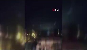 Gören telefonuna sarıldı! Bütün il bu görüntüleri konuşuyor...