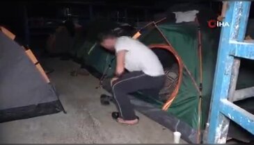 Bursa'da kurban pazarında ilginç görüntüler!