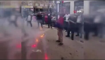 Bursa'da düğün magandası kamerada